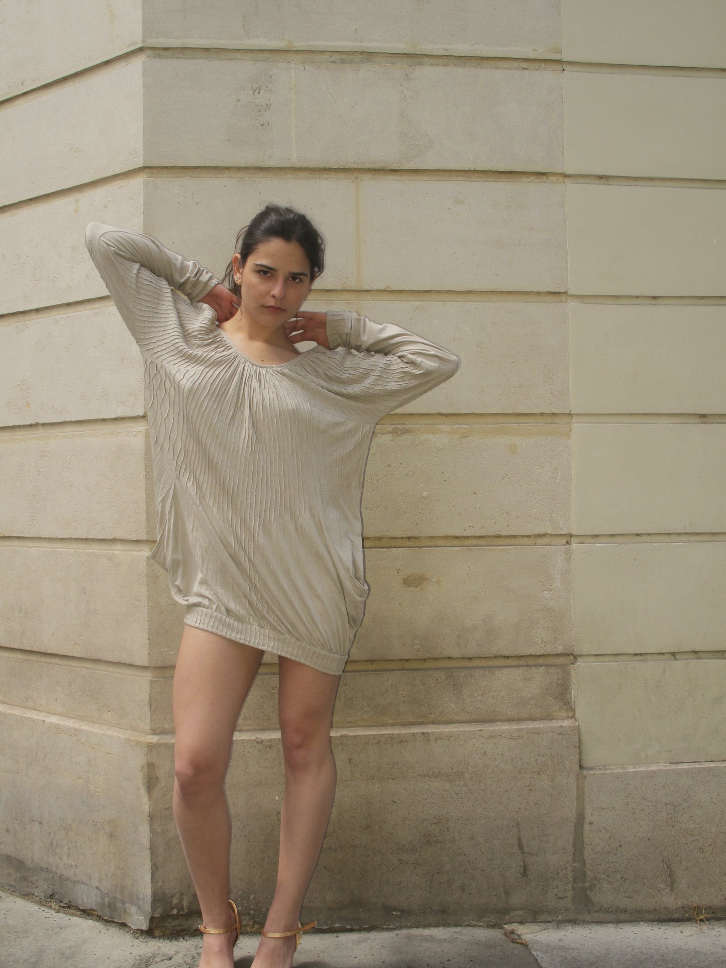 Pleated Dress