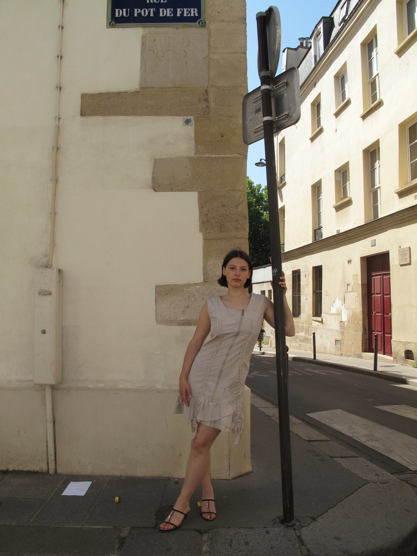 Robe à fronces
