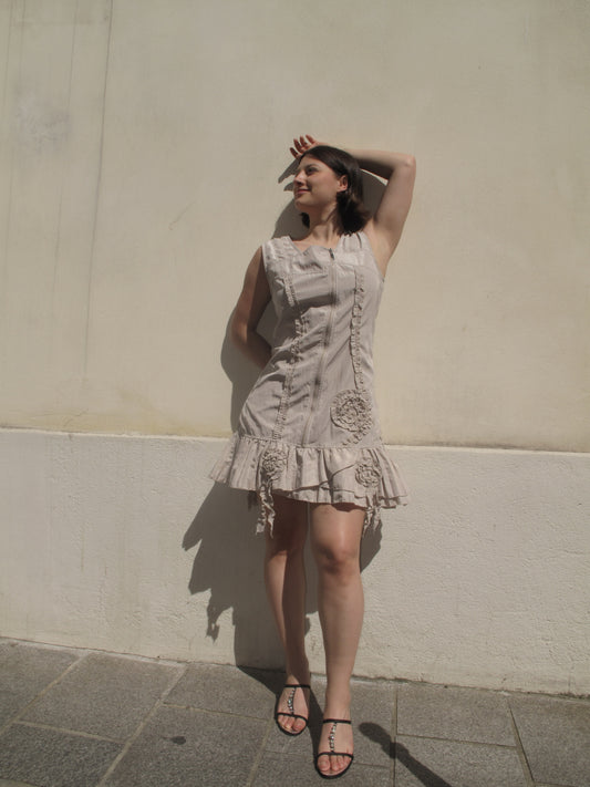 Robe à fronces