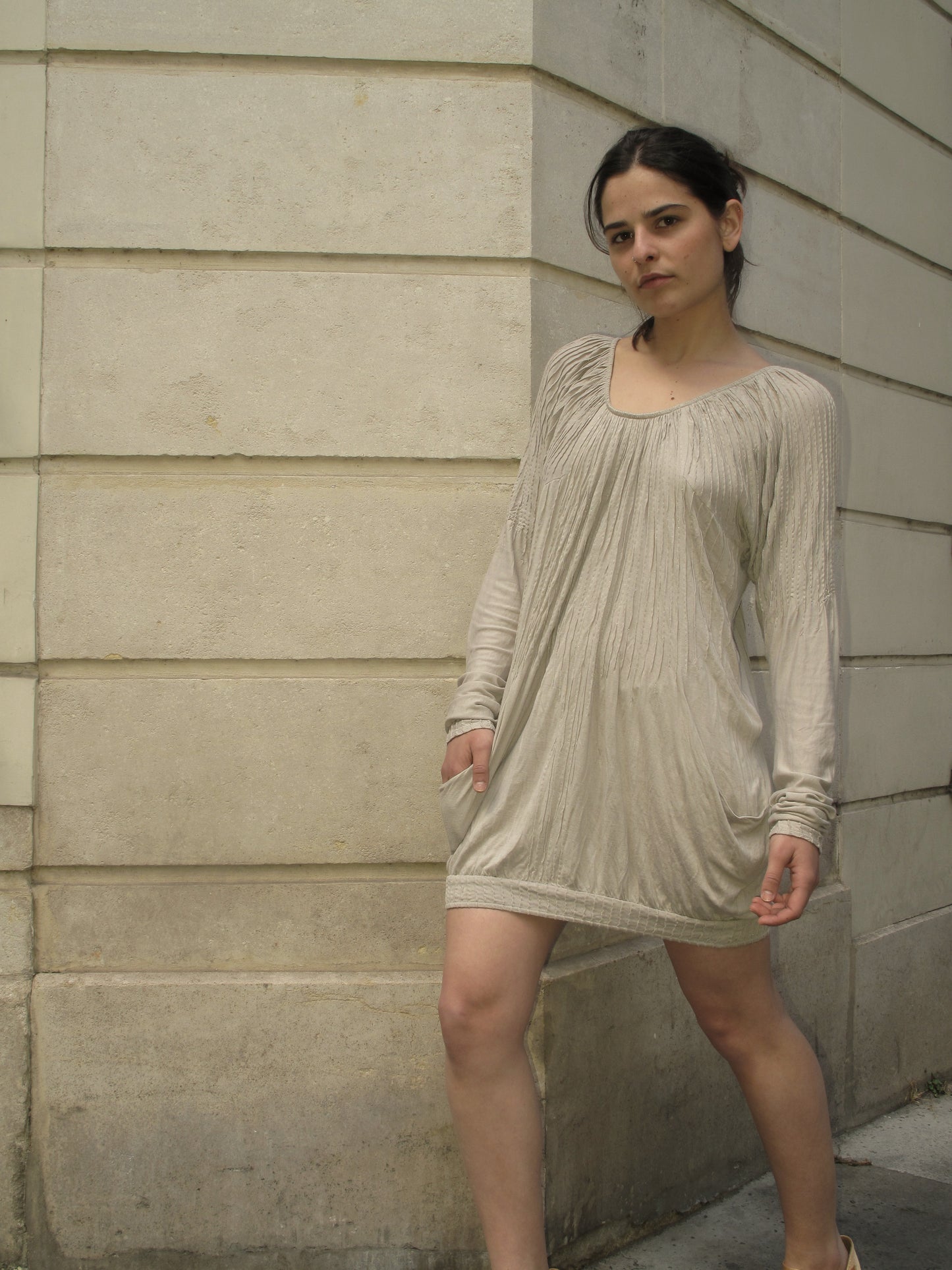 Pleated Dress