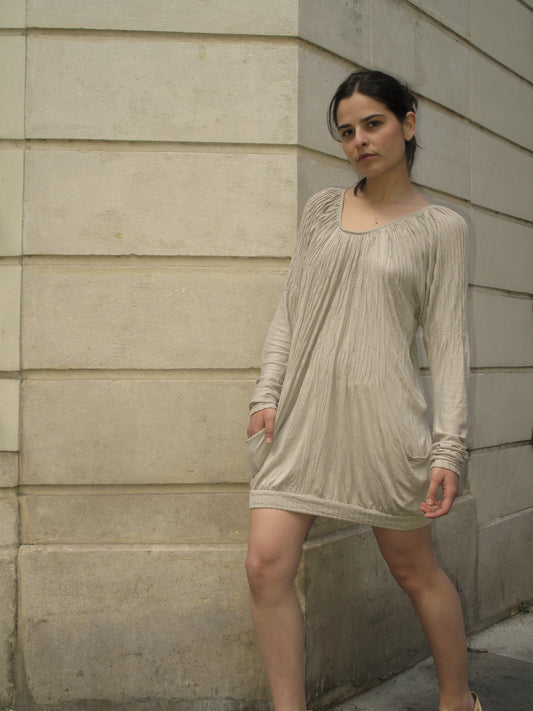 Pleated Dress